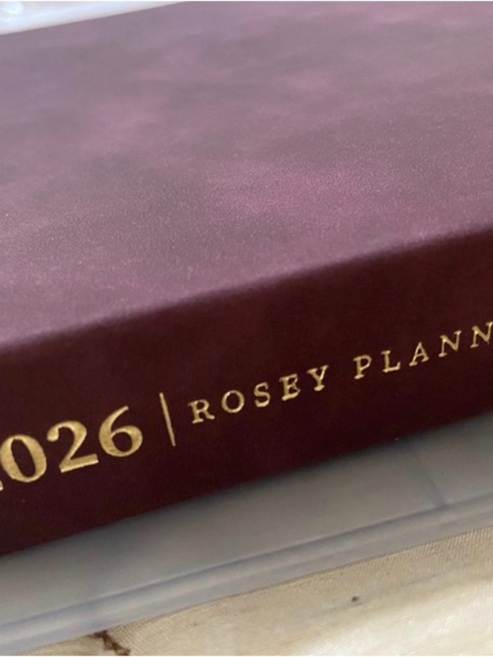 Rosey Life Planner 4pc “Flow” TRP Velvet Plum Completely SOLD OUT RT $155 w/fees